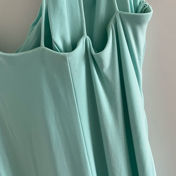 Aqua Jeweled Gown - Picture 11 of 12